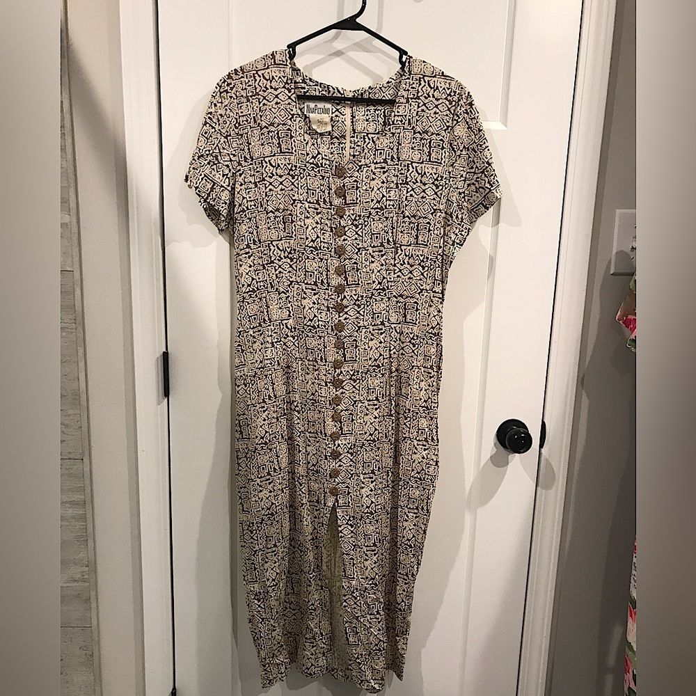 Nina Piccalino VTG button up dress